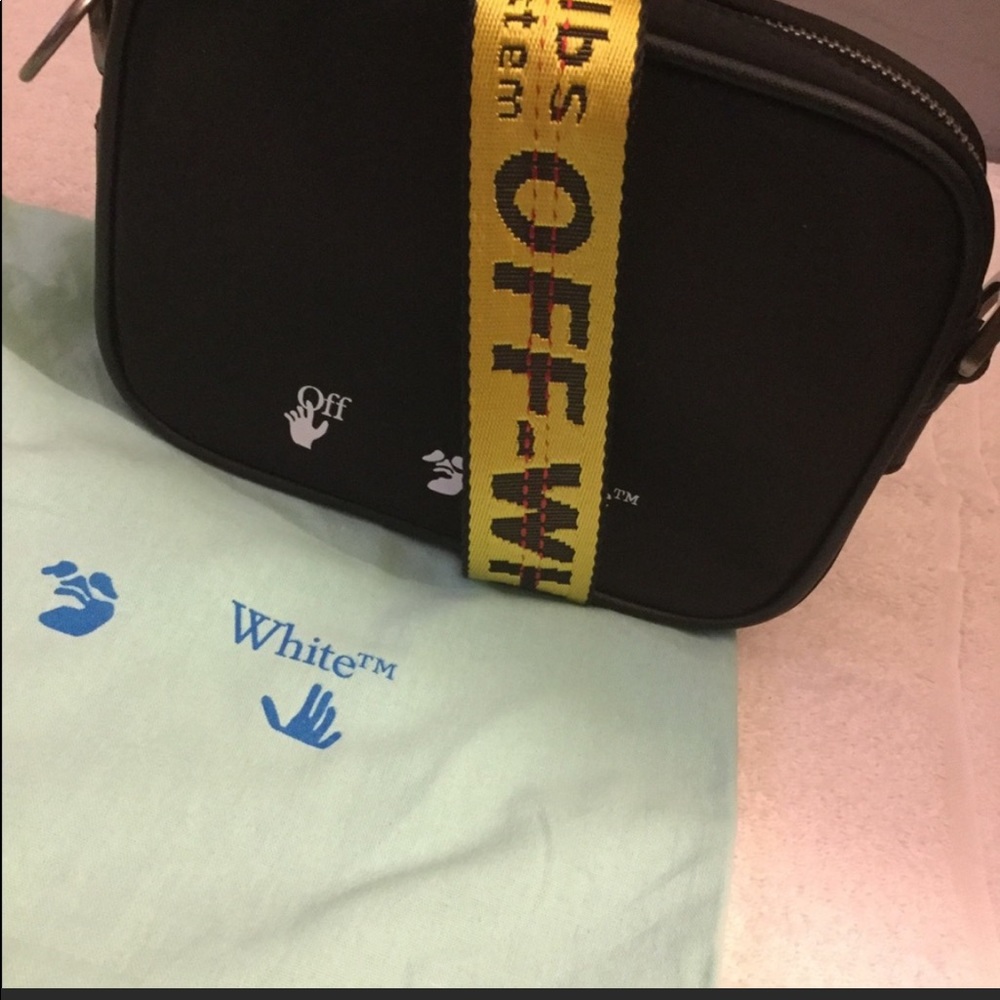 Off White Crossbody Bag